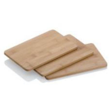 Kela KATANA bambuszfa vágódeszka 22 × 14 × 1 cm 3-as szett (KL-12014) konyhai eszköz