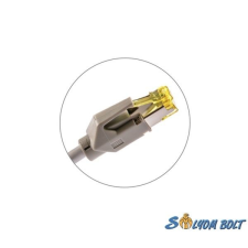 KELine KE-Line Cat6A 10Gigabit STP Patch Kábel 1m kábel és adapter