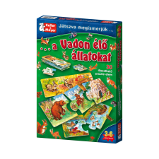 Keller &amp; Mayer Játszva megismerjük a vadon élő állatokat kreatív és készségfejlesztő