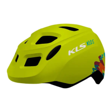 KELLYS ZIGZAG gyerek sisak - lime (45-49 cm) kerékpár és kerékpáros felszerelés