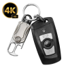  Kémautó kulcs rejtett kamerával és kulcstartóval, K800, 4K, látószög 75°, akkumulátor 900 mAh, autonómia 2 óra