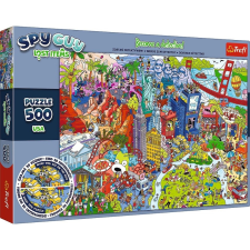  Kémfigura rejtett tárgyai 500 darabos puzzle puzzle, kirakós