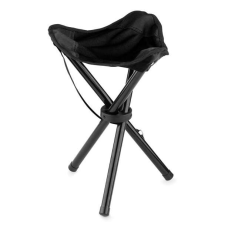  Kemping szék összecsukható háromlábú horgász szék fekete horgászszék, ágy