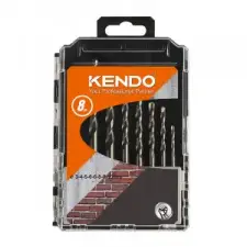 Kendo Kőzetfúró készlet beton/tégla  8r. 3-10mm KENDO fúrószár