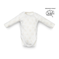 Kenguru Gold Hosszú ujjú pamut body Ecrü Állat mintás - 50/56 kombidressz, body