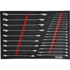 Kennedy 26 részes ipari csillag-villáskulcskészlet szivacsban m1832 - KEN5950090K villáskulcs