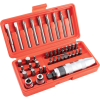 Kennedy Kennedy 1/2" ütvecsavarhúzó készlet 39 db csavarhúzó bittel