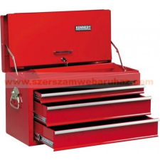 Kennedy piros 3 fiókos szerszámosláda - KEN5945200K kerti tárolás
