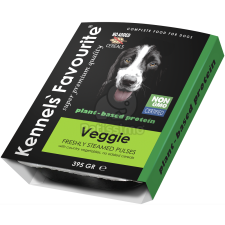  Kennels' Favourite Veggie - növényi alapú 395 g kutyaeledel