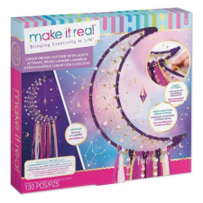 Kensho Make It Real DIY Hold alakú álomfogó készítő szett fényekkel (MIR1417) (MIR1417) kreatív és készségfejlesztő