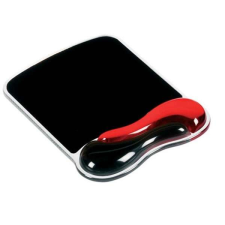 Kensington egérpad csuklótámasszal (duo gel mouse pad with integrated wrist support - red/black)... asztali számítógép