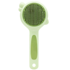  Kényelmi Kisállat Szőrtelenítő Kefe - Zöld macskafésű