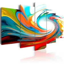  Kép - Colorful swirl 100x50 grafika, keretezett kép