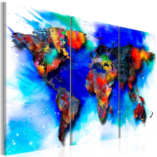 Kép - falitérkép - Rainbow map Világtérkép 120x80 térkép
