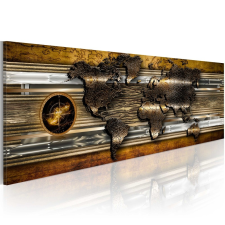 Kép - falitérkép - The Golden Map Világtérkép 120x40 térkép