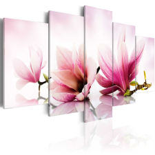  Kép - Magnolias: pink flowers 100x50 grafika, keretezett kép