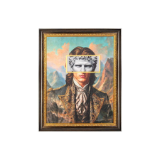 Kép NEON AMADEUS 80x100 cm grafika, keretezett kép