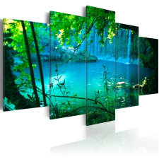  Kép - Turquoise seclusion 100x50 grafika, keretezett kép