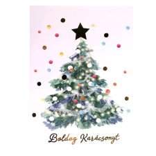  Képeslap - karácsonyi (karácsonyfa) fajáték
