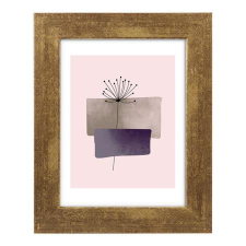 . Képkeret, fa, 30x40 cm, "Goldbuch Ian", arany fényképkeret