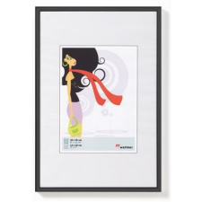  Képkeret, műanyag, 20x30 cm, "New  Lifestyle" fekete fényképkeret