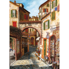  Kerámia bolt puzzle, 1000 darabos Cobble Hill puzzle, kirakós