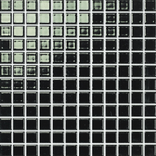Kerámia mozaik Premium Mosaic fekete 30x30 cm fényes MOS23BK csempe