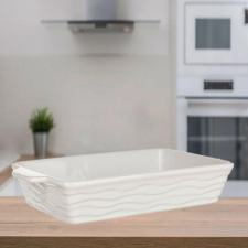 Kerámia sütőtál CULINARIA 30x17 cm fehér, szögletes 60ZF03 edény