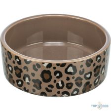  Kerámia tál fehér/kék cica mintás 0,3L/15cm TRX24770 macskatál