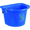 Kerbl lapos hátú abrakosvödör fém hordfogantyúval és a hátán fém akasztóval (12 literes | 1.73 kg | Kék)