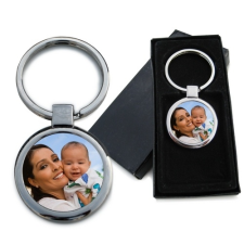  Kerek fényképes kulcstartó kulcstartó