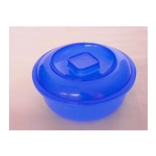  Kerek, hőálló műanyagtál fedéllel 1 l (18) konyhai eszköz