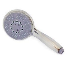  Kerek zuhanyfej - szürke csaptelep