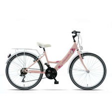  Kerékpár LAGUNA 24" GIULIETTA KZW RÓZSASZÍN-FEHÉR VB EKO gyermek kerékpár