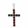  Kereszt Ezüst Medál Barton Gránáttal, Y60619