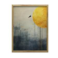 KERET FALI PLAKÁT A NYERS VILÁGÁBÓL 70x100 CM grafika, keretezett kép