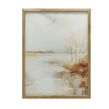 KERET FALI PLAKÁT FINOM TERMÉSZETES TÁJ 40x50 CM grafika, keretezett kép
