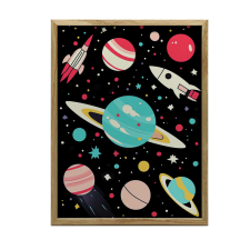 KERET FALI PLAKÁT TÉR UTAZÁS 50x70 CM MATT PAPÍR grafika, keretezett kép