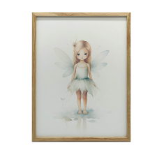  KERET FALI PLAKÁT ZÖLD TÜNDÉRFÖLD A MAGIC 70x100 CM grafika, keretezett kép