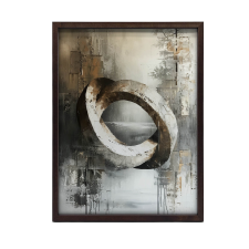  KERET FALI PLAKÁTGYŰRŰ OF NATURE SÖTÉTBARNA 70x100 CM grafika, keretezett kép