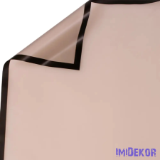  Keretes matt fólia ív, enyhén fényáteresztő 57 x 57cm, 20db - Fekete dekorációs kellék