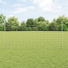 Kerítés Oszlopok 22 db U-csatorna 120 cm Horganyzott Acél építőanyag