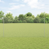  Kerítésoszlopok 22 db U-csatornában 160 cm Galvanizált Acél