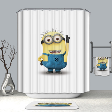 Kermix Zuhanyfüggöny és fürdőszoba szőnyeg, Minion 51 lakástextília