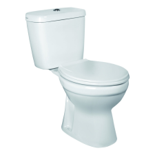 Kerra C-CLEAR monoblokkos WC alsó kifolyással - kétkamrás lehúzó rendszerrel 6/3 L fürdőszoba kiegészítő