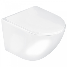 Kerra Delos WH fali rimless WC soft-close ülőkével szaniter