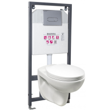 Kerra Doris Pacific CH falba építhető WC tartály szett szaniter