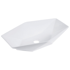 Kerra KR-570 kerámia design mosdó, 57,5x36,5x12,5cm, matt fehér fürdőszoba kiegészítő