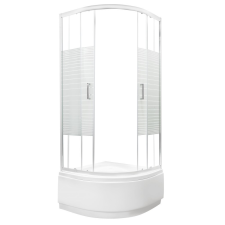 Kerra Madera 90x90 cm mélytálcás zuhanykabin kád, zuhanykabin