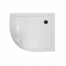 Kerra MEMPHIS100TALCAJOBB Memphis aszimmetrikus íves akril zuhanytálca 100x80x13 cm jobbos kád, zuhanykabin